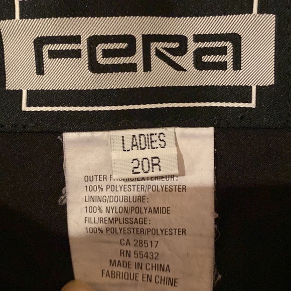 Black snow bibs - Picture 3 of 3